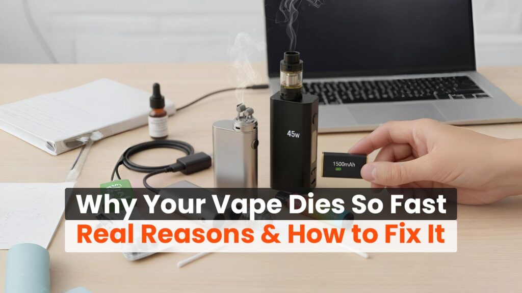 Why Your Vape Dies So Fast: Real Reasons & How to Fix It