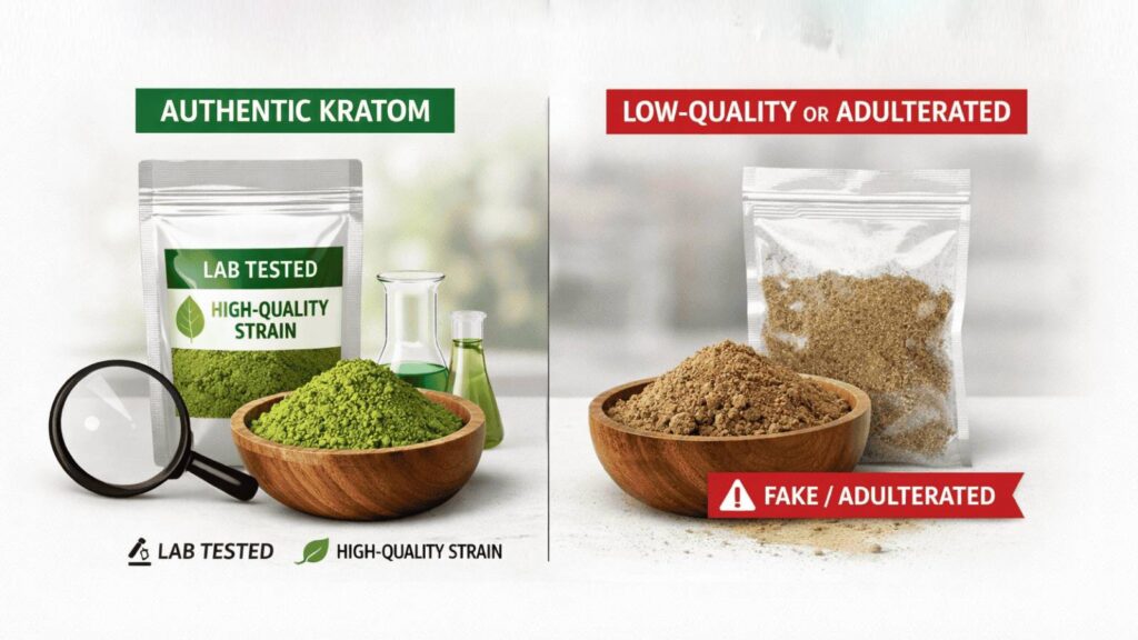 Fake or Low-Quality Kratom